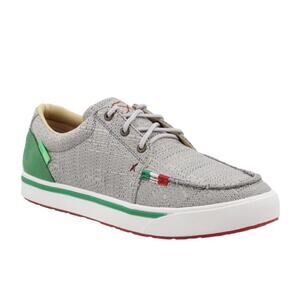 Twisted X Men's Casual Light Grey & Multicolor Kick Shoes MCA0054 Size 7.5